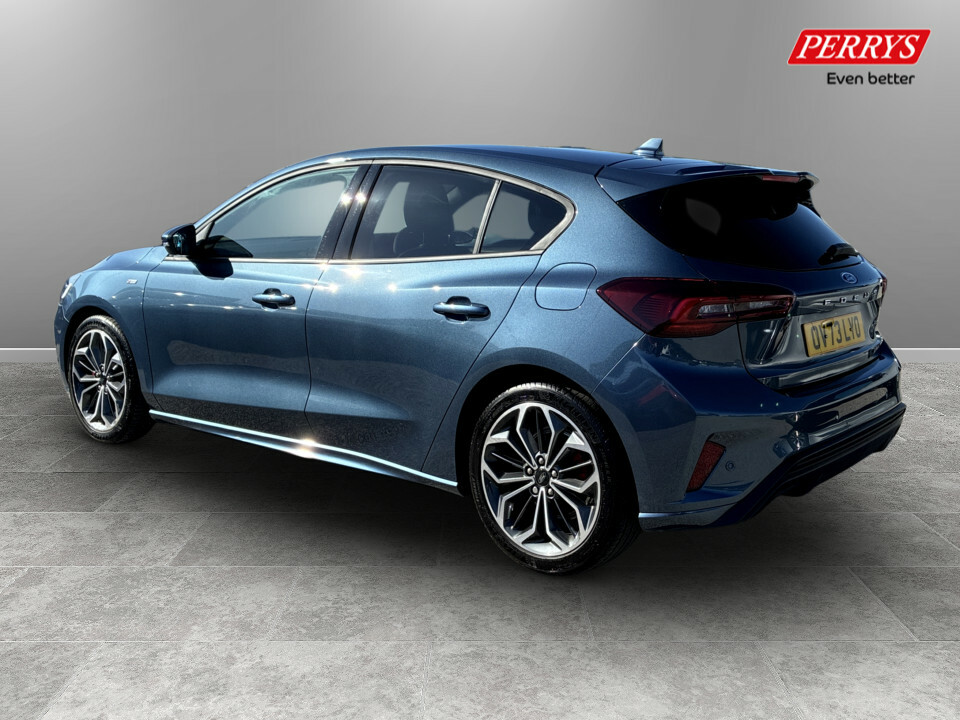 Ford Focus 1.0 Ecoboost St-line X Blue #5
