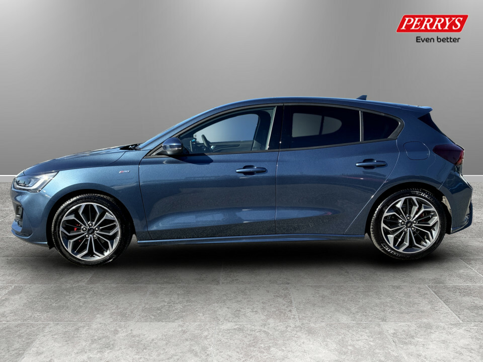 Ford Focus 1.0 Ecoboost St-line X Blue #4