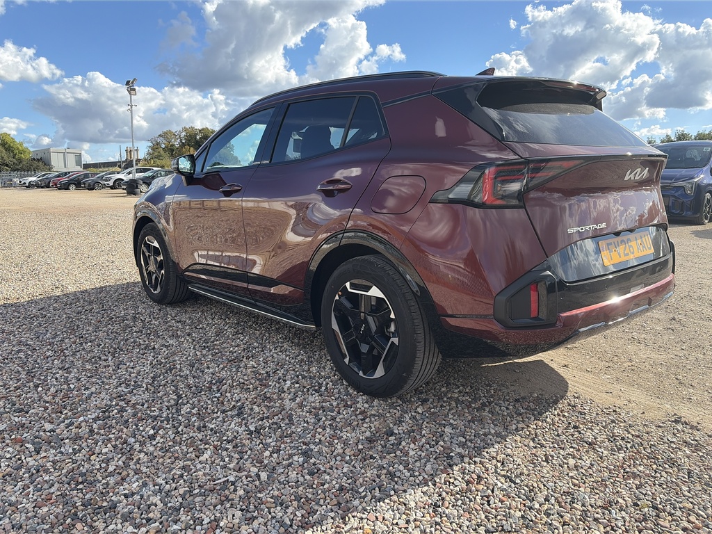 Kia Sportage 1.6T Gdi Gt-line Red #5