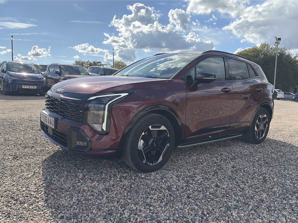 Kia Sportage 1.6T Gdi Gt-line Red #3