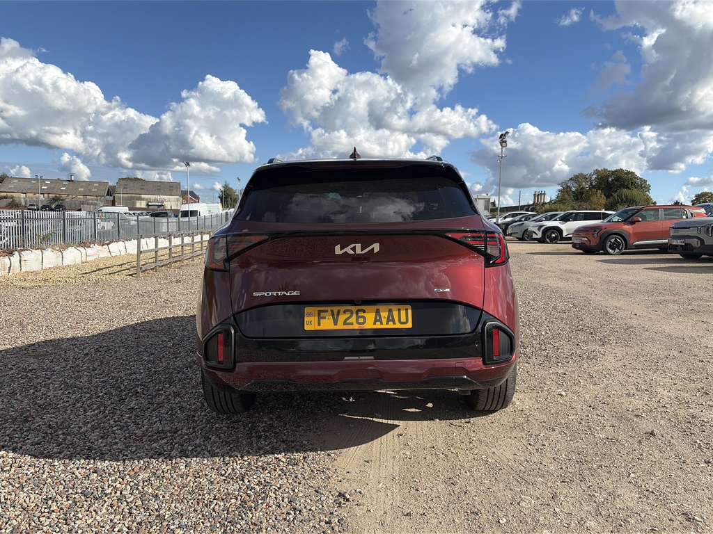 Kia Sportage 1.6T Gdi Gt-line Red #6