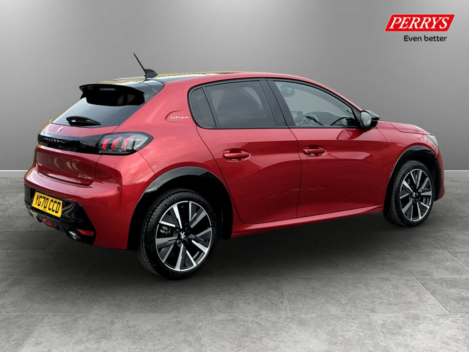 Peugeot 208 1.2 Puretech 100 Gt Line Red #6