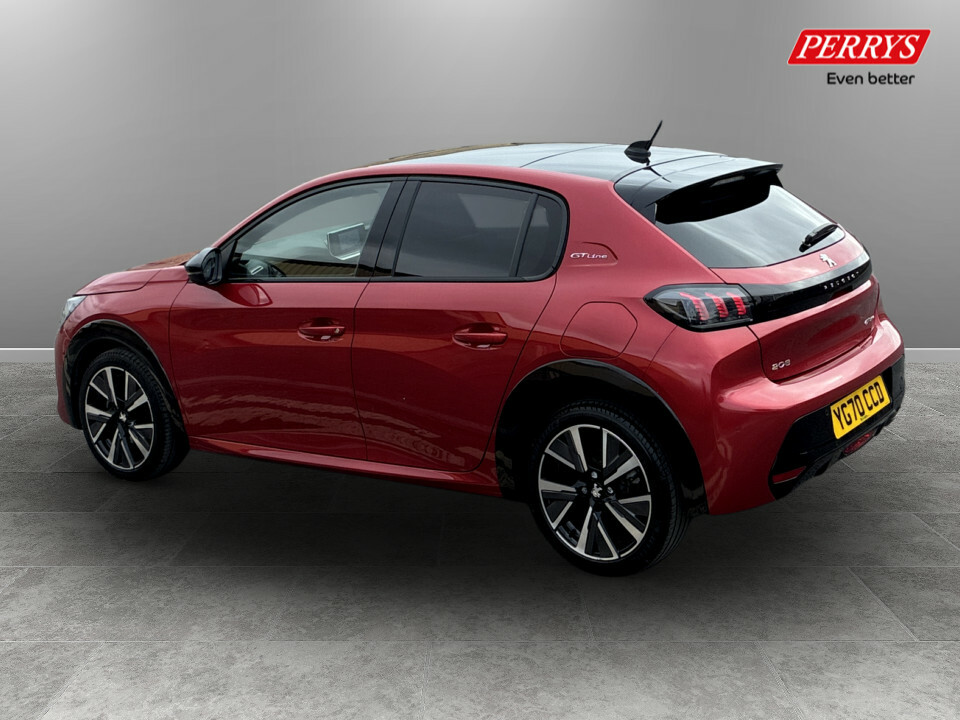 Peugeot 208 1.2 Puretech 100 Gt Line Red #5