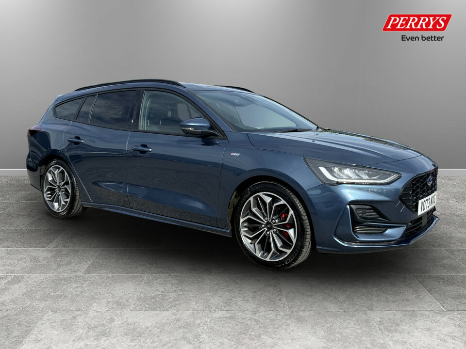 Ford Focus 1.0 Ecoboost Hybrid Mhev 155 St-line X Blue