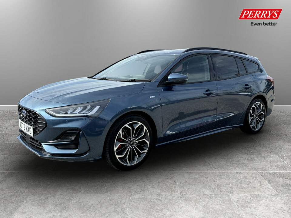 Ford Focus 1.0 Ecoboost Hybrid Mhev 155 St-line X Blue #3