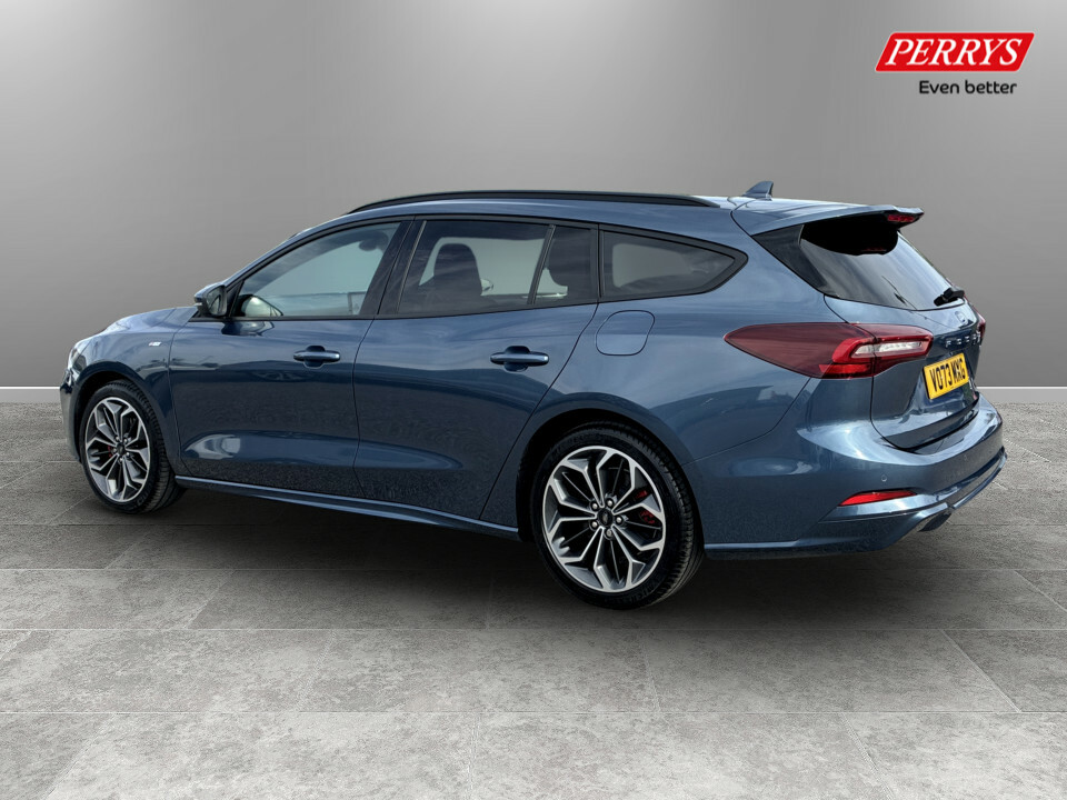 Ford Focus 1.0 Ecoboost Hybrid Mhev 155 St-line X Blue #5
