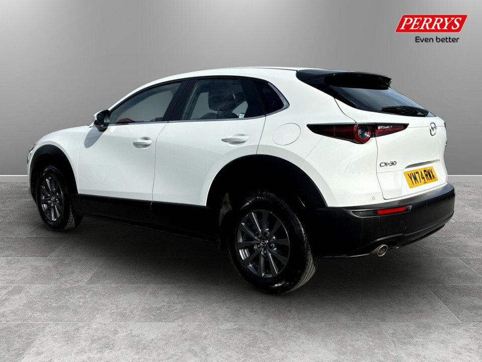 Mazda CX-30 2.5 E-skyactiv G Mhev 140 Prime-line White #5