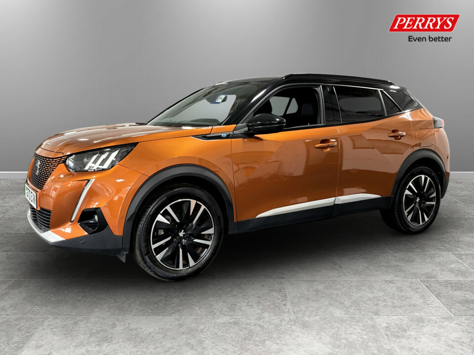 Peugeot e-2008 100Kw Gt Line 50Kwh Orange #3