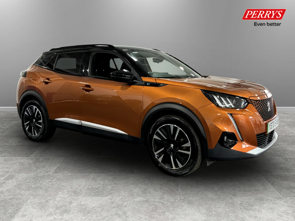 Peugeot e-2008 100Kw Gt Line 50Kwh Orange