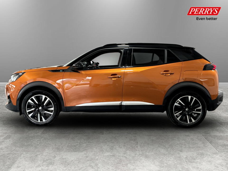 Peugeot e-2008 100Kw Gt Line 50Kwh Orange #4