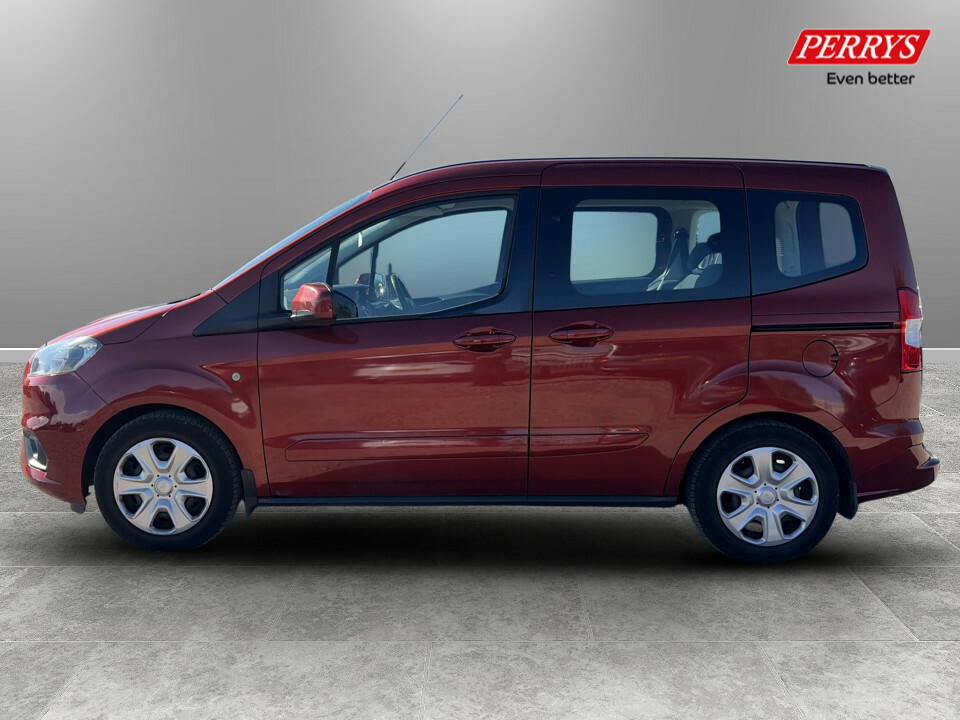 Ford Tourneo Courier 1.0 Ecoboost Zetec Red #4