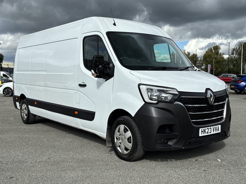 Renault Master Lm35dci 135 Business Medium Roof Van White