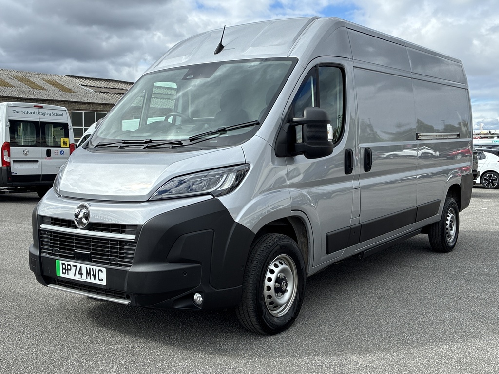 Vauxhall Movano 205Kw 110Kwh H2 Van Prime Grey #3
