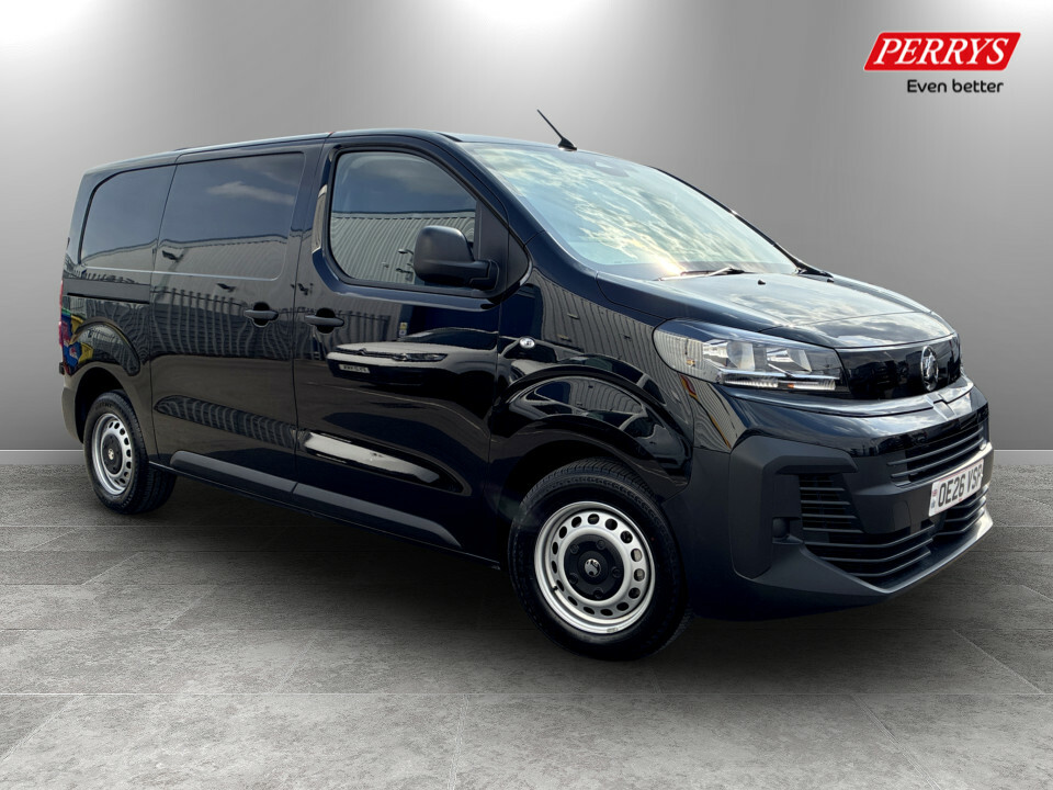 Vauxhall Vivaro 2.2 Turbo D 150 Prime H1 Van Black