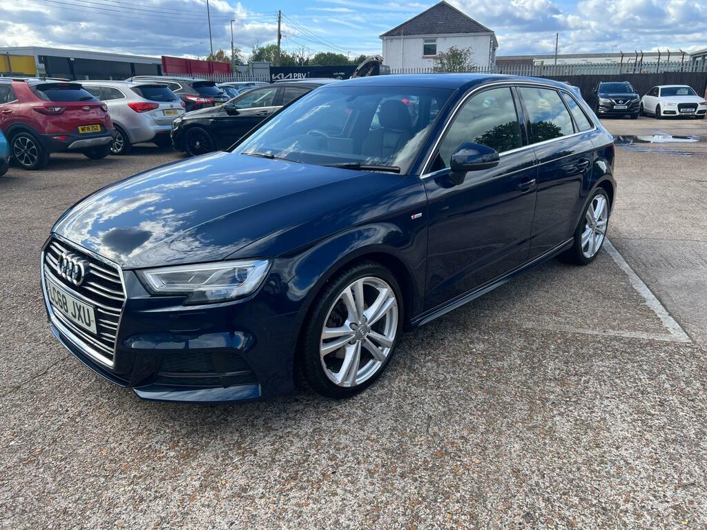 Audi A3 1.5 Tfsi Cod 35 S Line Sportback Euro 6 Ss Blue #3