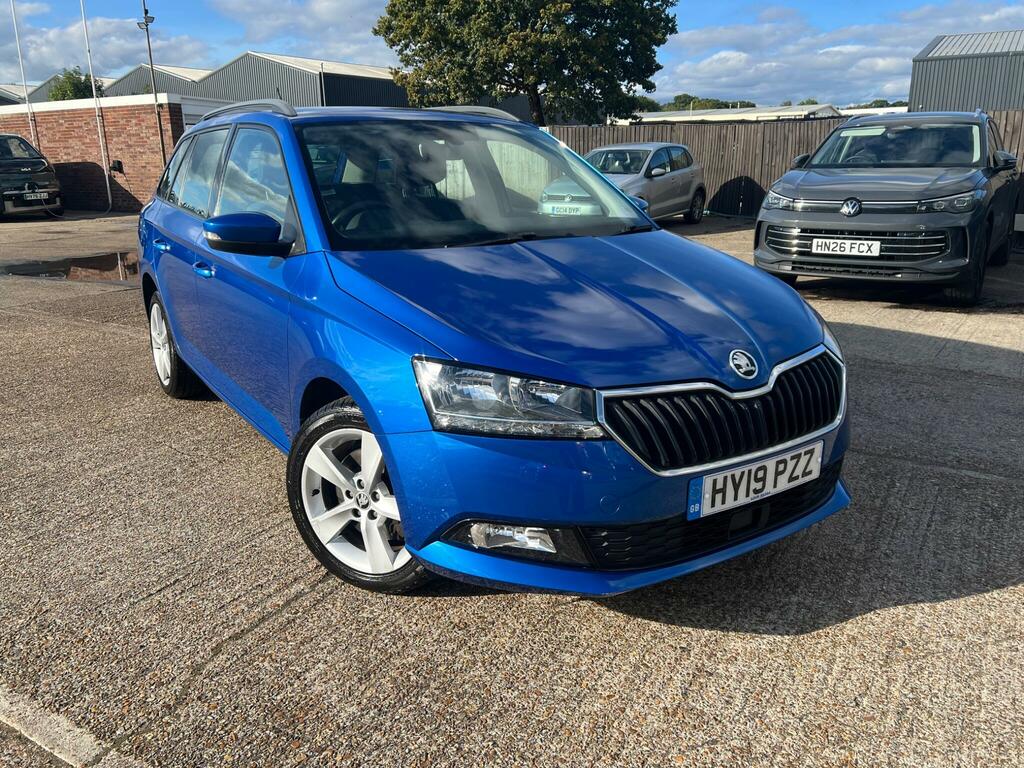 Skoda Fabia 1.0 Tsi Se L Dsg Euro 6 Ss Blue