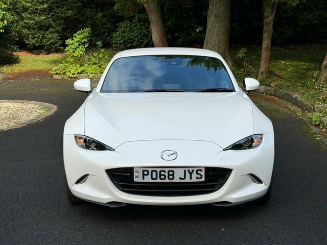 Mazda MX-5 RF 2.0 Skyactiv-g Sport Nav Convertible Ma White #3