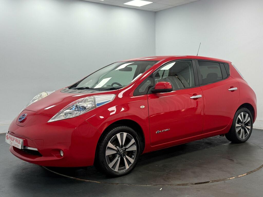 Nissan Leaf 80Kw Tekna 30Kwh Red #4