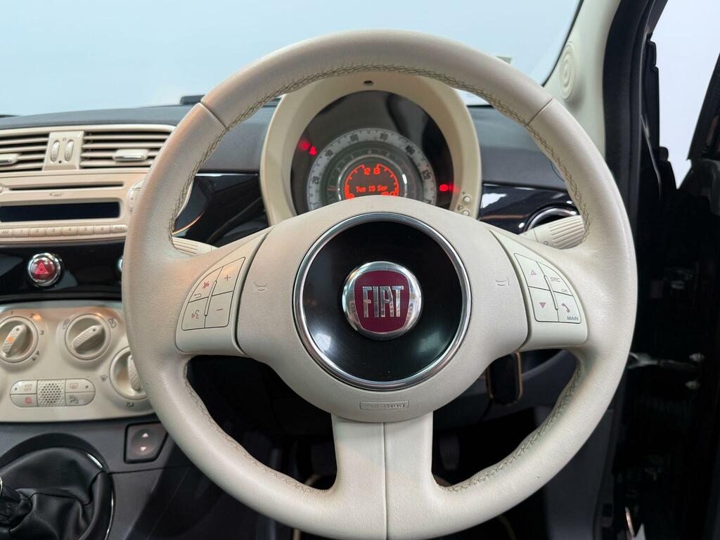 Fiat 500 1.2 Lounge Start Stop Black #6