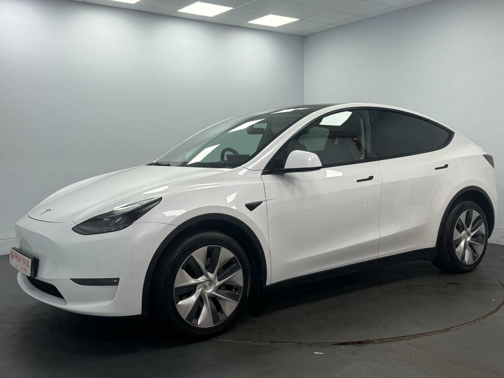 Tesla Model Y Long Range Awd White #3
