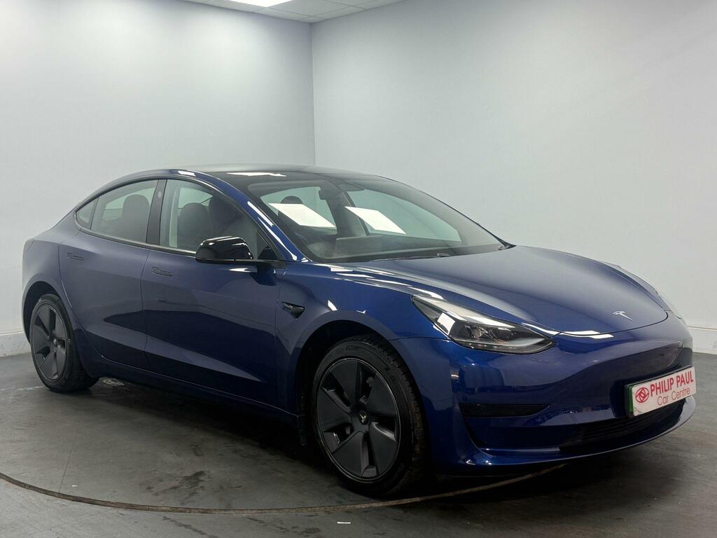 Tesla Model 3 Rwd 4dr Auto Blue