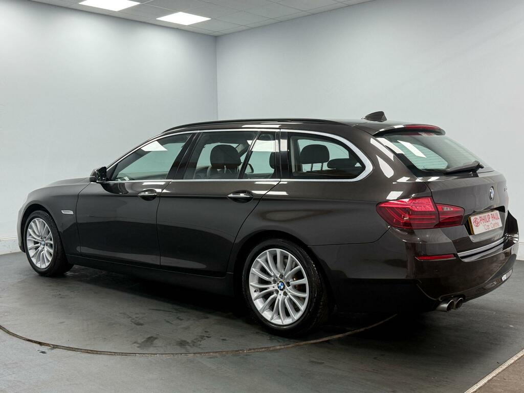 BMW 5 Series 520D 190 Luxury Brown #5