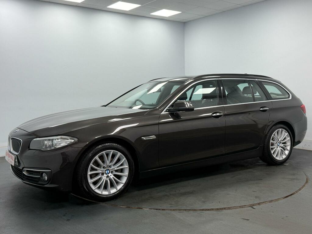 BMW 5 Series 520D 190 Luxury Brown #4