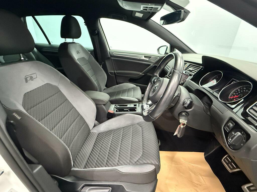 Volkswagen Golf 2.0 Tdi R-line Dsg White #2