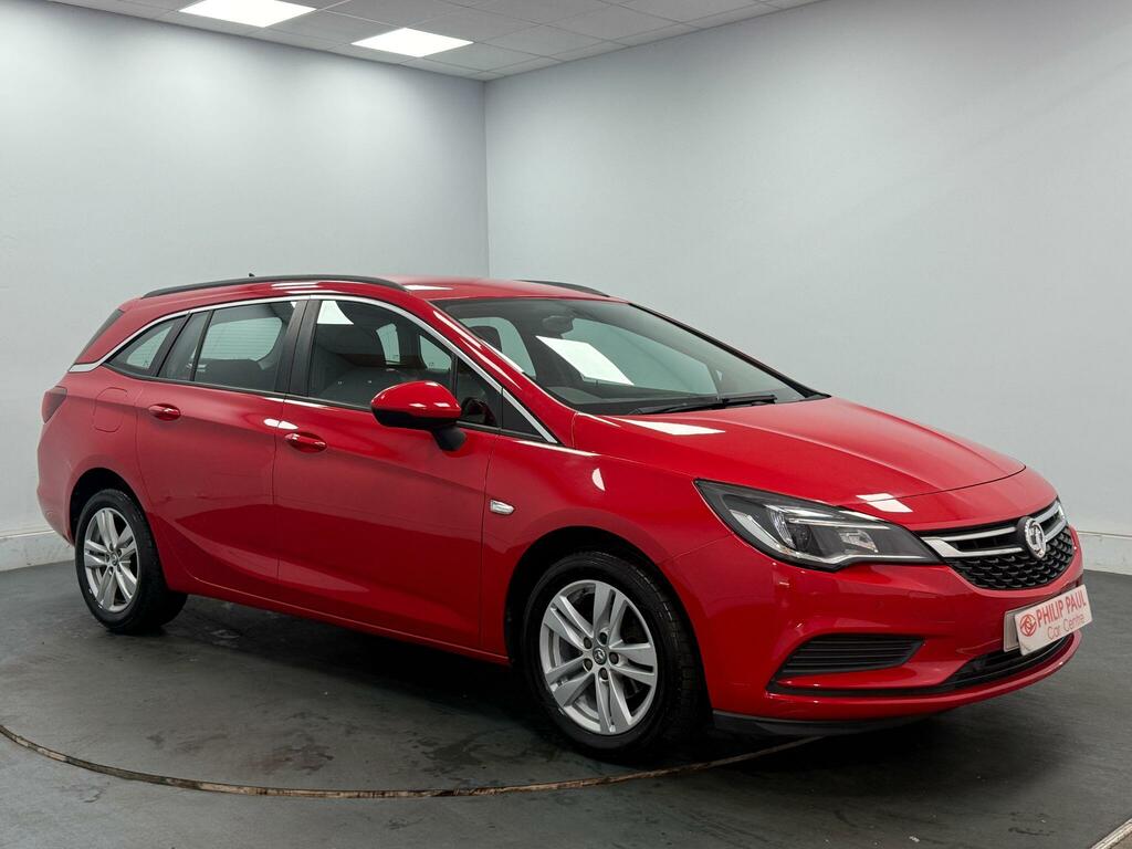 Vauxhall Astra 1.4I 16V Tech Line Red