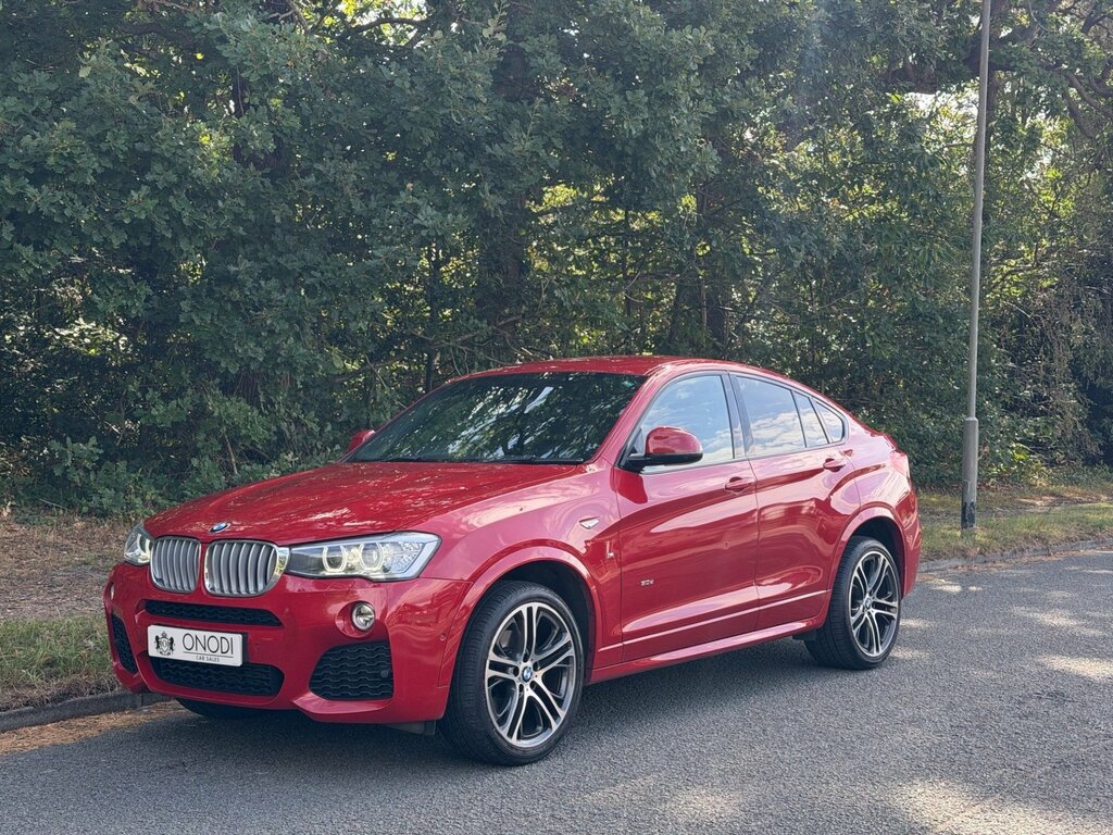 BMW X4 3.0 30D M Sport Suv Xdrive Euro 6 Red #2