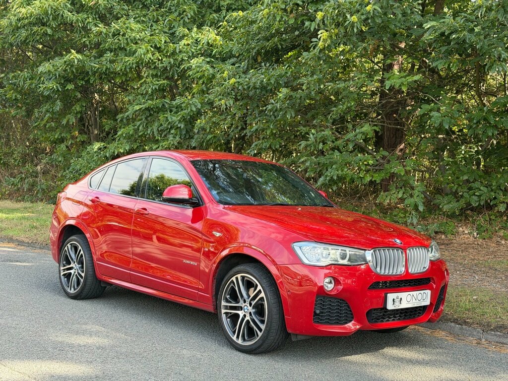 BMW X4 3.0 30D M Sport Suv Xdrive Euro 6 Red #4
