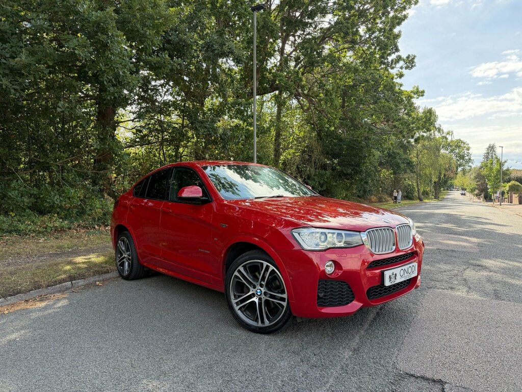BMW X4 3.0 30D M Sport Suv Xdrive Euro 6 Red