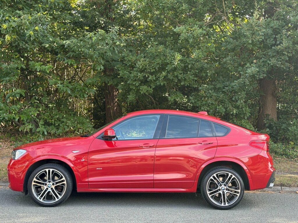 BMW X4 3.0 30D M Sport Suv Xdrive Euro 6 Red #3