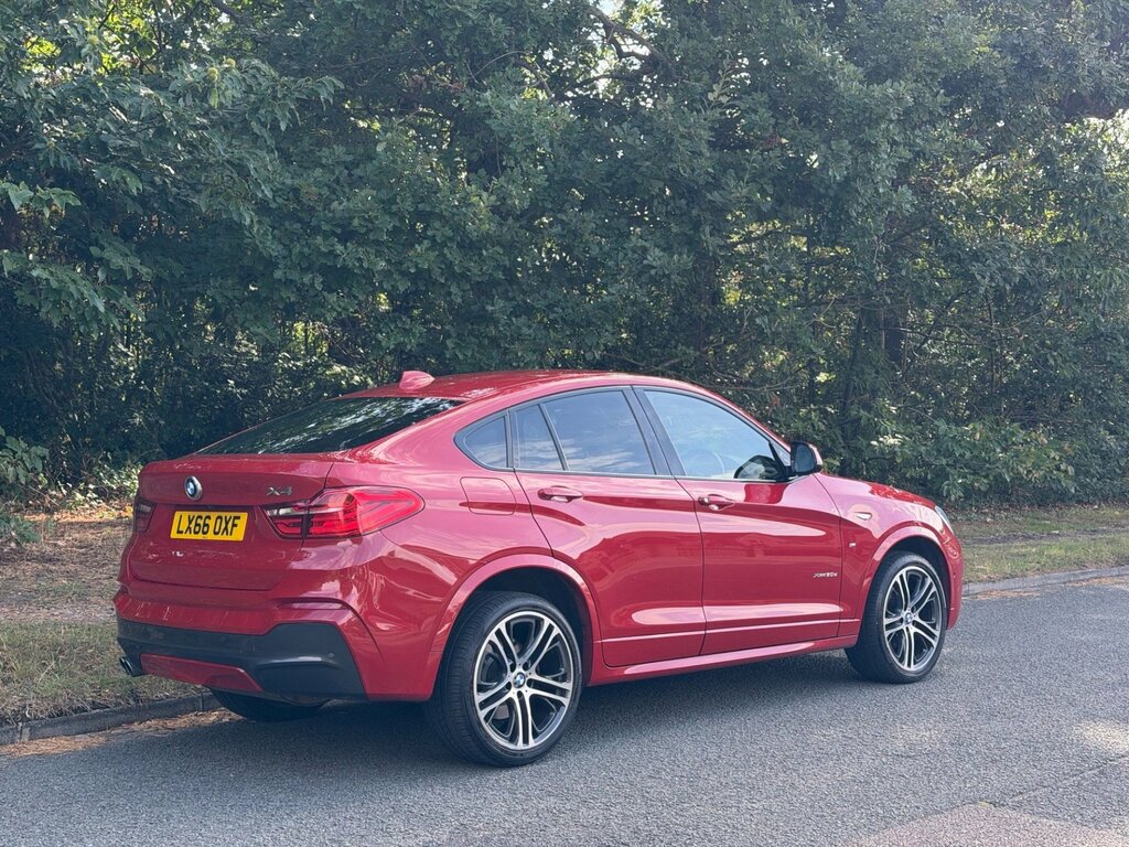 BMW X4 3.0 30D M Sport Suv Xdrive Euro 6 Red #6