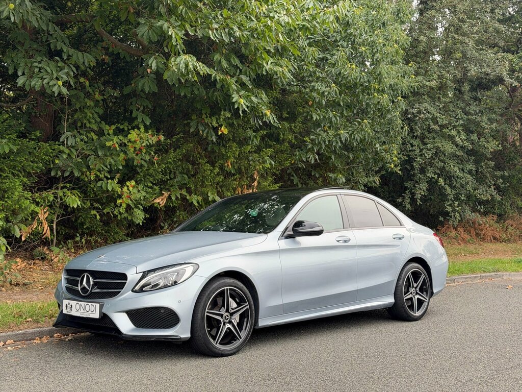Mercedes-Benz C Class 2.0 C200 Amg Line Premium Plus Saloon Silver #2