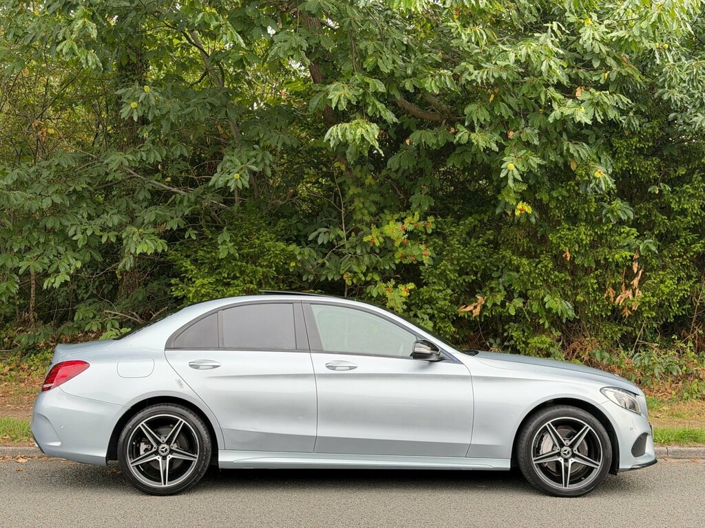 Mercedes-Benz C Class 2.0 C200 Amg Line Premium Plus Saloon Silver #6