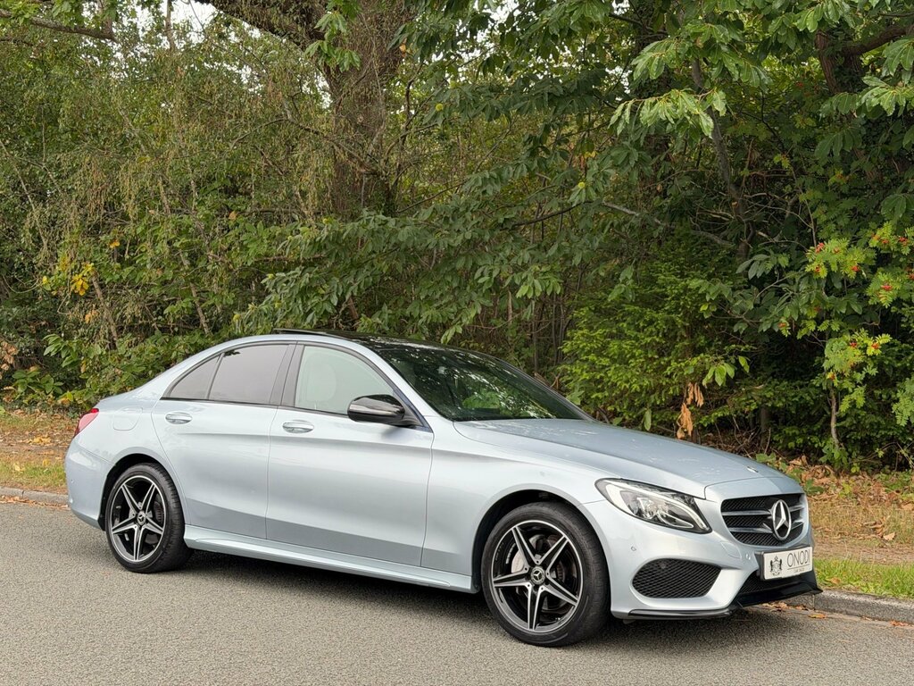 Mercedes-Benz C Class 2.0 C200 Amg Line Premium Plus Saloon Silver #5