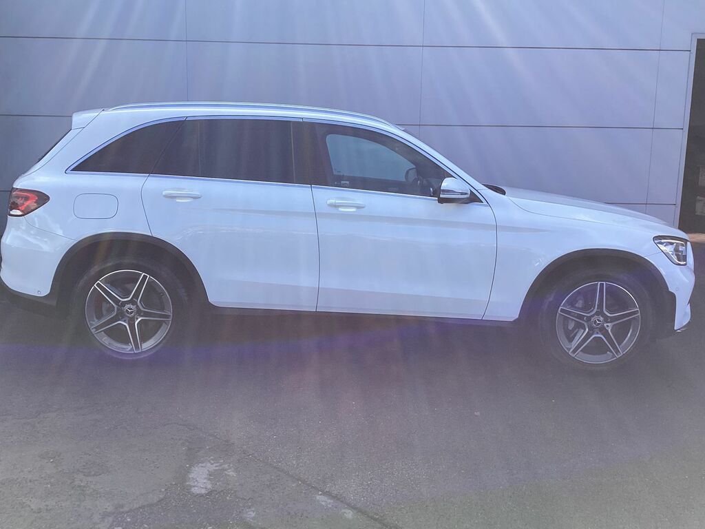 Mercedes-Benz GLC Class 2.0 Glc220d Amg Line Suv G-tronic 4Mat White #5