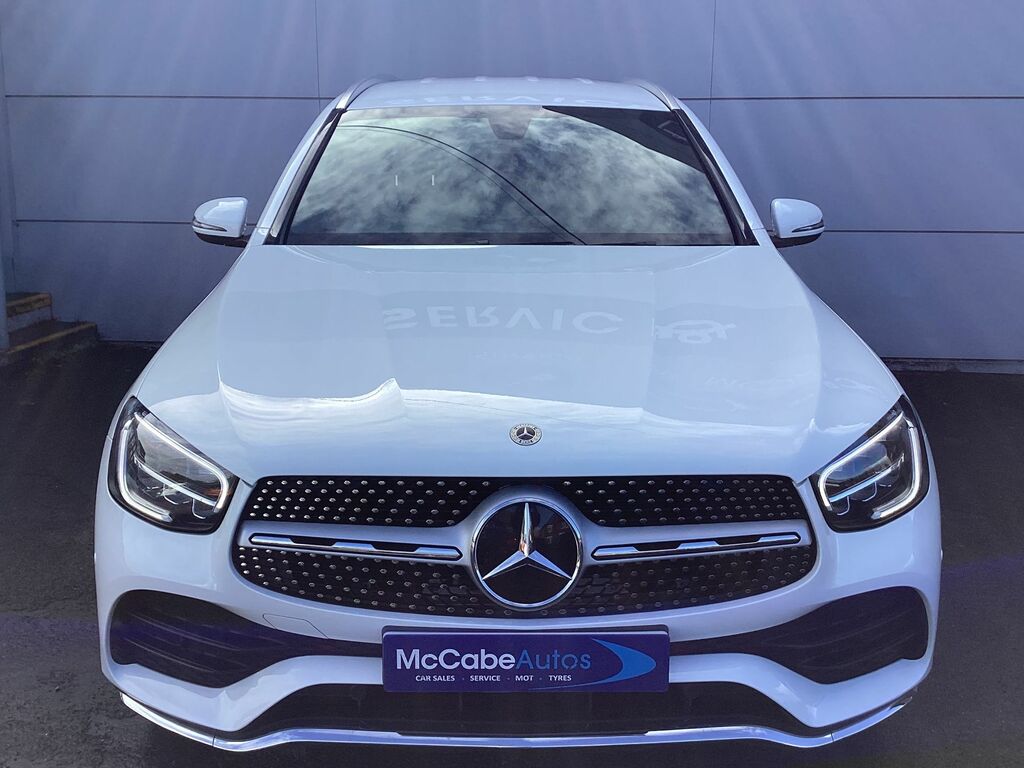 Mercedes-Benz GLC Class 2.0 Glc220d Amg Line Suv G-tronic 4Mat White #2