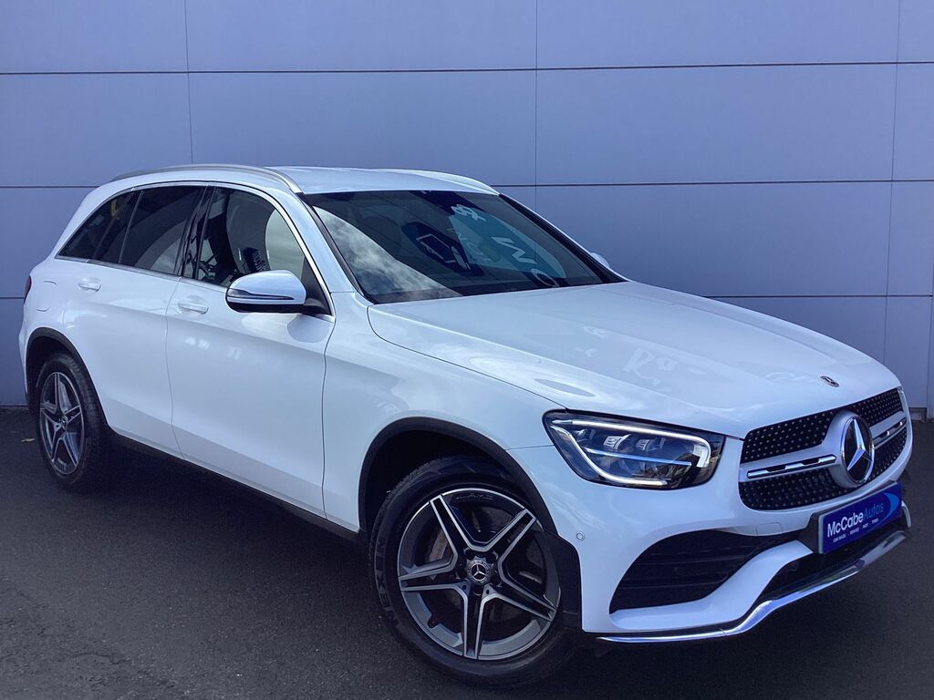 Mercedes-Benz GLC Class 2.0 Glc220d Amg Line Suv G-tronic 4Mat White
