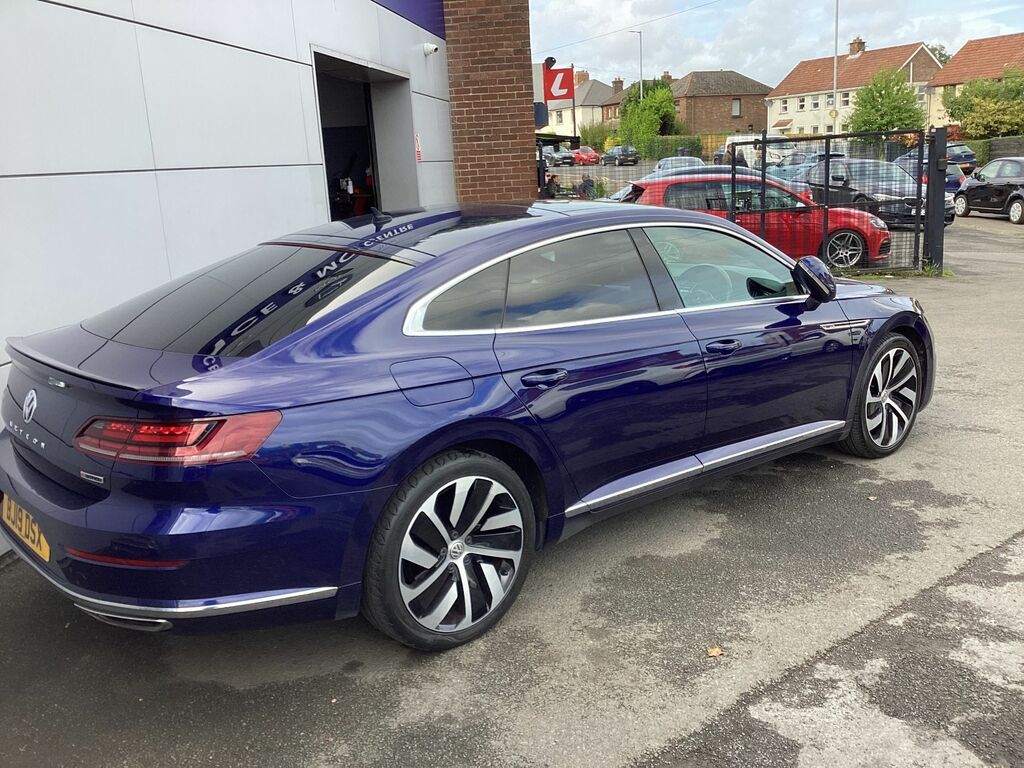 Volkswagen Arteon 2.0 Tsi R-line Fastback Dsg 4Motion Eur Blue #4