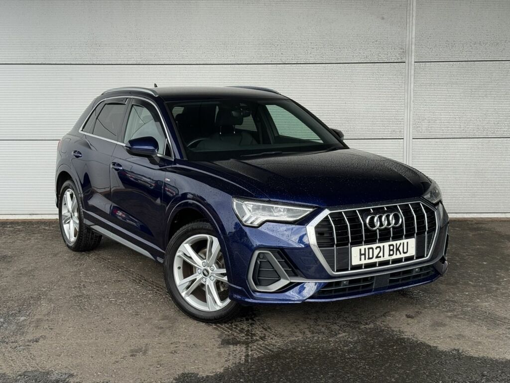Audi Q3 2.0 Tdi S Line 150 Bhp S-tronic Blue