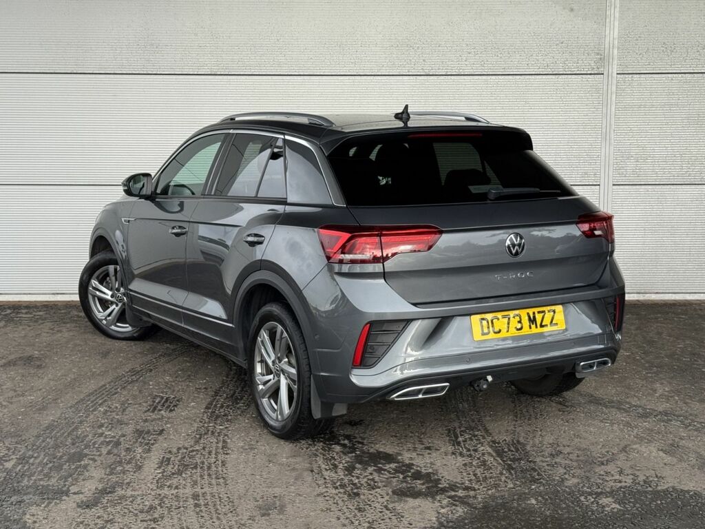 Volkswagen T-Roc 2.0 Tdi R Line 150 Bhp Dsg Grey #5