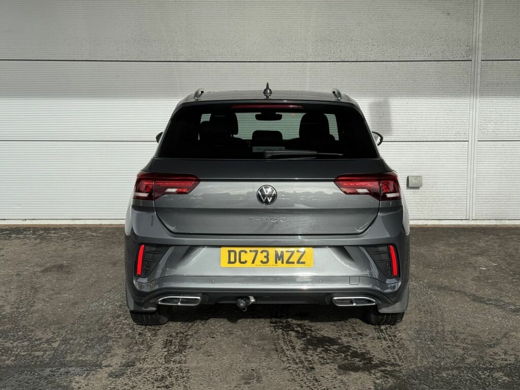 Volkswagen T-Roc 2.0 Tdi R Line 150 Bhp Dsg Grey #4