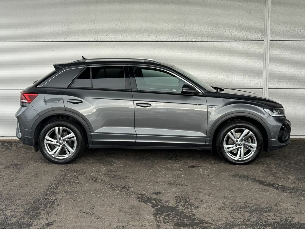 Volkswagen T-Roc 2.0 Tdi R Line 150 Bhp Dsg Grey #3
