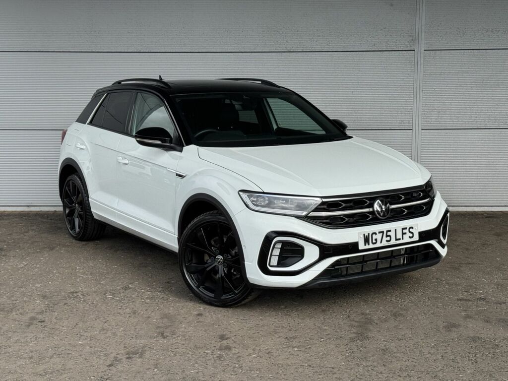Volkswagen T-Roc 1.5 Tsi Black Edition Plus 150 Bhp Dsg White