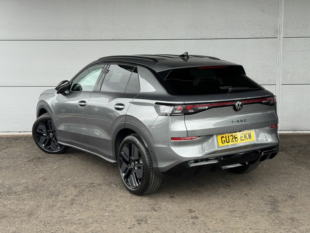 Volkswagen T-Roc 1.5 Tsi R Line 150 Bhp Dsg Grey #5