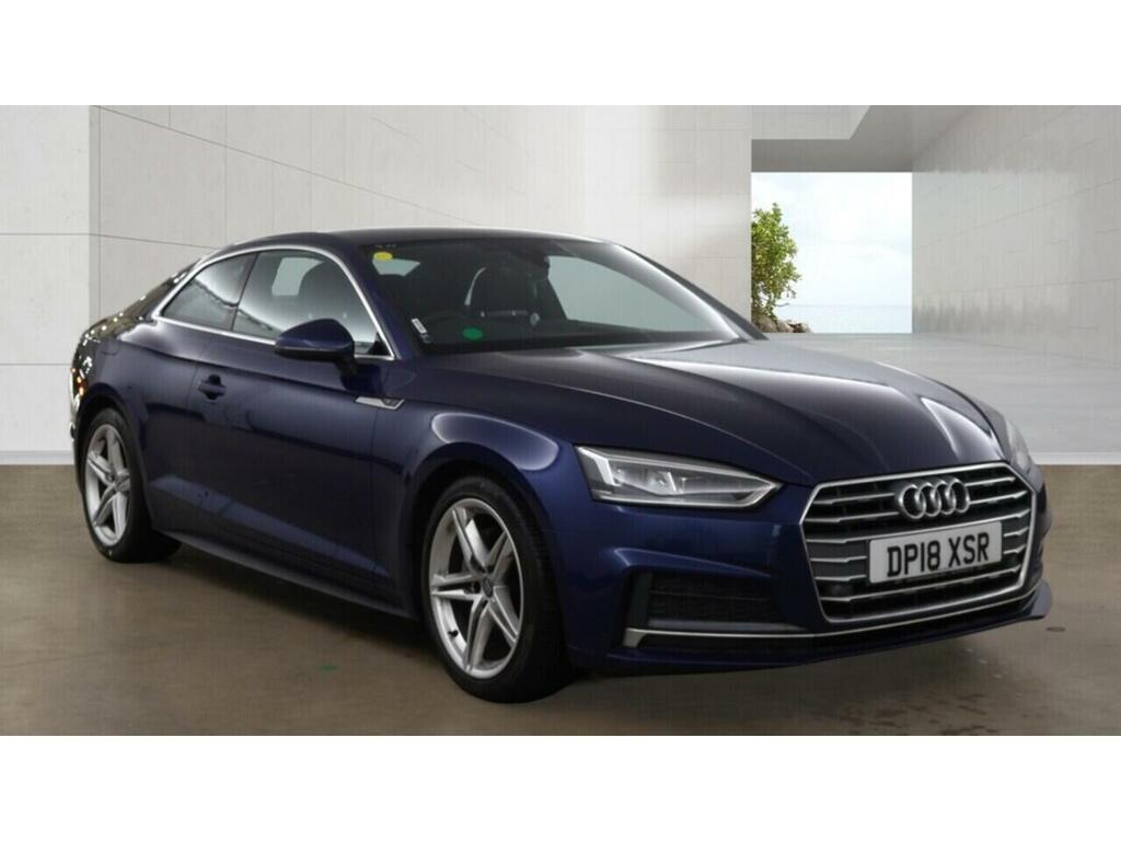 Audi A5 Coupe Blue