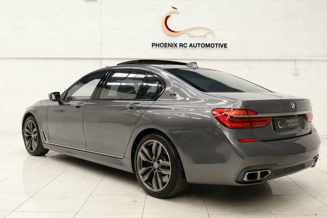 BMW 7 Series 6.6 M760l V12 Saloon Xdrive Euro 6 Grey #4