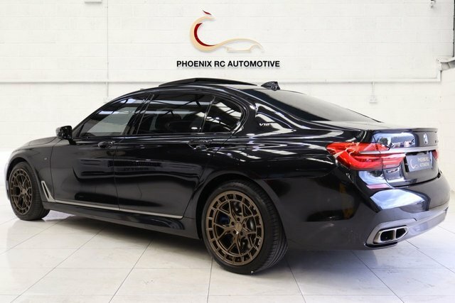 BMW 7 Series 6.6 M760l V12 Saloon Xdrive Euro 6 Black #5